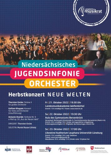 Niedersächsisches Jugendsinfonie Orchester Plakat